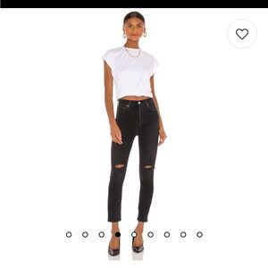 Agolde Nico High Rise Slim in Cassette